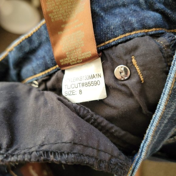 KUT From the Kloth Denim Bermuda Jean Shorts Size 8 - Picture 9 of 13